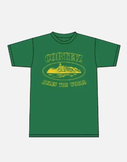 Corteiz 2019 OG Alcatraz T Shirt Forest Gree 2.webp