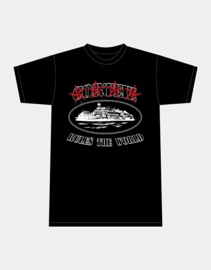 Corteiz 4 Starz Alcatraz T Shirt Black 2.webp