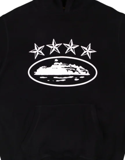 Corteiz 4Starz Alcatraz Hoodie Black 1.webp