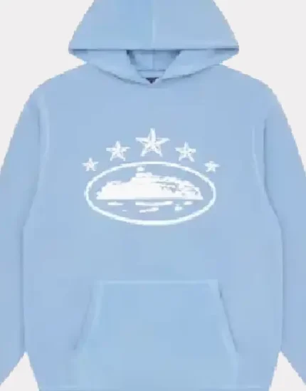 Corteiz 5 Starz Alcatraz Hoodie Baby Blue 1.webp