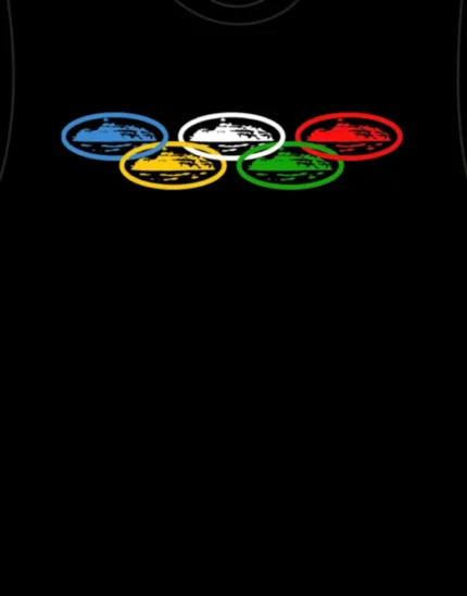 Corteiz Alcatraz Olympic T Shirt Black 1.webp