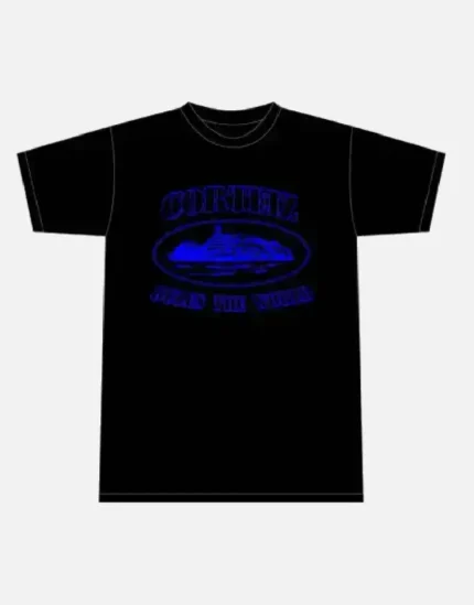 Corteiz Alcatraz T Shirt BlackBlue 2.webp