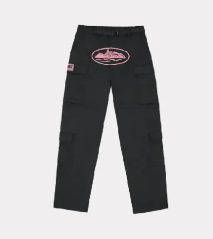 Corteiz Guerillaz Cargo Pant BlackPink 2.webp