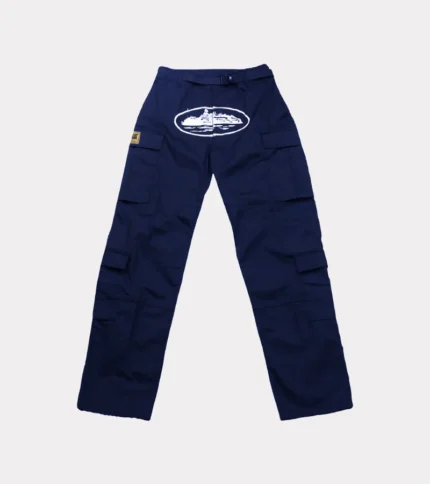 Corteiz Guerillaz Cargo Pants Navy 2.webp